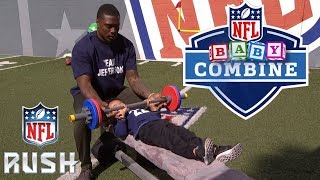 NFL Player's Kids Compete in the Baby Combine! | NFL Rush