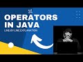 OPERATORS IN JAVA | TECH INTEGRITY