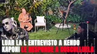 LUAR, ANUEL...CONFIRMADOS para EL ALBUM de KENDO KAPONI | HABLA DE COSCULLUELA