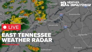 Live Weather Radar || Tracking scattered showers and storms in East TN