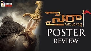 Sye Raa Narasimha Reddy Movie POSTER Review | Chiranjeevi | Nayanthara | Ram Charan | Telugu Cinema