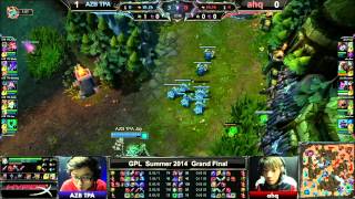 GPL 2014 夏季聯賽 總冠軍賽 ahq vs AZB TPA Game2