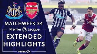 Newcastle v. Arsenal | PREMIER LEAGUE HIGHLIGHTS | 5/02/2021 | NBC Sports