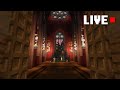 Texturing my new Castle | Minecraft Creative 1.21 LIVE