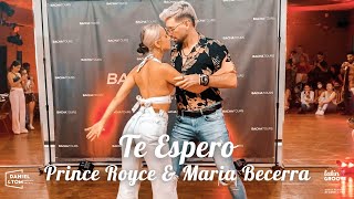 Te Espero Prince Royce Y Maria Becerra | Daniel Y Tom Bachata Dancing