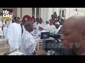 watch ooni of ife s wives show up in unity as ile ife came alive at 2025 world aje festival