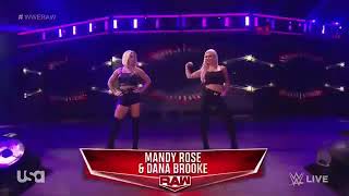 Mandy Rose and Dana Brooke vs. Natalya and Lana