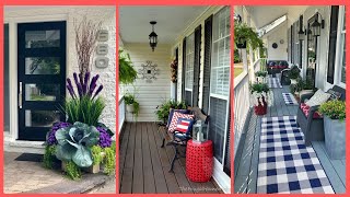 Top 50 spring porch décor ideas 2024||porch design ideas||spring front porch||garden design ideas