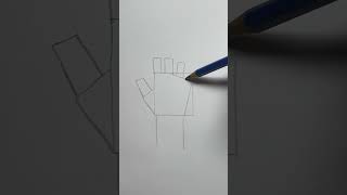 Easy Way to Draw a Hand! ✋