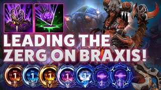 Zagara Nydus - LEADING THE ZERG ON BRAXIS! - Bronze 2 Grandmaster S2 2023