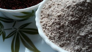 റാഗി പൊടി വീട്ടിൽ ഉണ്ടാക്കാം Homemade ragi flour/finger millet flour Episode:-138