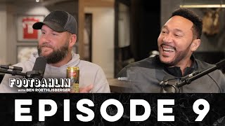 Footbahlin with Ben Roethlisberger EP. 9 (with Charlie Batch) Sunday Night Football Watch Along
