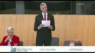 19th Assembly, 2nd Session, Day 166 - Dëne Sųłıné Yatıé / Chipewyan Interpretation