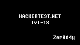 Hacker Test Lvl-18