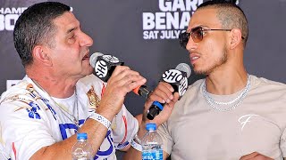 ANGEL GARCIA GOES IN ON JOSE BENAVIDEZ JR! BOTH GO AT EACH OTHER IN WAR OF WORDS AT PRESS CONFERENCE