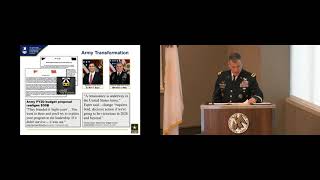 AUSA AMD Hot Topic 2019 - LTG James Dickinson, Army Space and Missile Defense Command