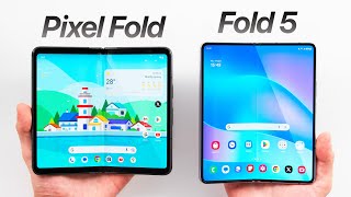 Samsung Z Fold 5 vs Pixel Fold - The BEST 2023 Foldable?