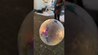 What happens when bubbles freeze? (Viral Tiktok) #Shorts