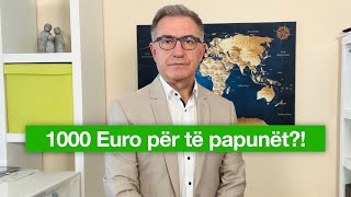 Qeveria planifikon: 1000 Euro bonus për të papunët! | Bahri Cani