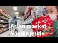 Asian market noodle haul, you need to get those!