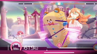 【わるこね】 ロクサーヌが下着姿で Dress up, again (feat. むめんきょくん) EXPERT 【ノーダメージ】