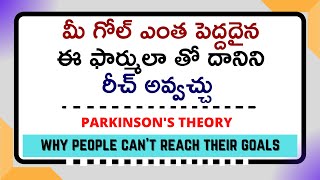 Why People Can't Reach Their Goals | మీ గోల్ ని ఈ ఫార్ములా తో రీచ్ అవ్వచ్చు | Money Mantra Rk