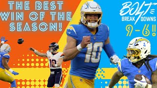 LA Chargers get best win of 2024 over Broncos: Herbert masterclass, Minter's 2nd half + the Gus Bus!