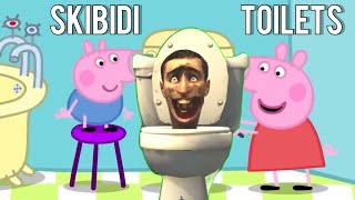 Skibidi Toilets in Peppa Pig series (Skibidi Dom Dom)