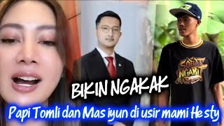 Bikin Ngakak ‼️ Mami Hesti usir papi Tomli saat ada Mas iyun sobat ngaret papa gedang Nusantara