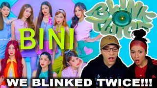 🌸🔥KPOP STANS BINI REACTION!!! BINI | 'Blink Twice' Official Music Video | Sisters React #BINI