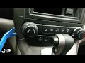 2010 honda crv radio removal how to