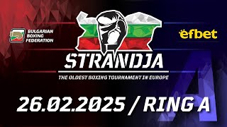 Ring A - 76th International Boxing Tournament Strandja 2025 - Day 3