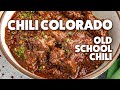 Chili Colorado Recipe (Old School Chili!)