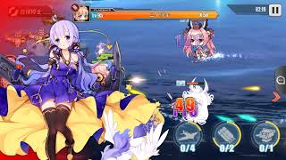 アズールレーン 9-4 ボスオート消費69 / 벽람항로 9-4 보스 오토 연비 69