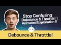 Debounce vs Throttle | Real-Time Visual Guide