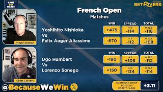 French Open 1st Round Match Bets - Tennis Tips for Tsitsipas, Humbert, Jarry & Auger-Aliassime