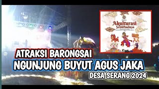 ATRAKSI BARONGSAI NGUNJUNG BUYUT AGUS JAKA DESA SERANG 2024