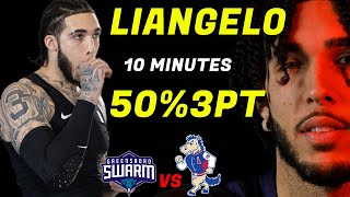 LIANGELO FIGHTING TO JOIN THE STARTING LINEUP – (THE LEAST AMOUNT OF MINUTES)