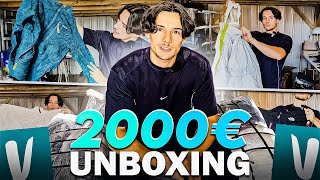 J'OUVRE 2000€ DE VÊTEMENTS POUR L'ACHAT-REVENTE VINTED (le poulet)