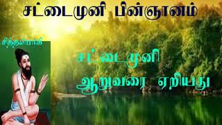 சட்டைமுனி.34- அனாகத வரை கடக்காமல் சட்டைமுனிவர் இறங்கிவந்த அனுபவம் கூறல்