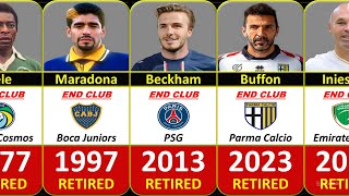 (1975 - 2024) Best Footballer to Retire EVERY Year