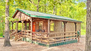 Stunning Beautiful Relaxing Broken Bow Bungalow w/ Hot Tub \u0026 Deck | Exploring Tiny House