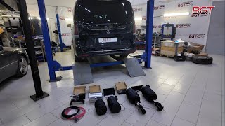 V-class, Vito W447 - качественная пневмоподвеска на 4 колеса с независимыми настройками