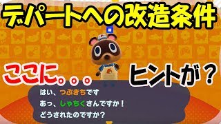 【あつ森】まじかよ！2021年のアプデでタヌキ商店からデパートに改装できる？まめつぶ達に真相を確かめてみた【あつまれどうぶつの森/無料アプデ/アップデート/最新アプデ】