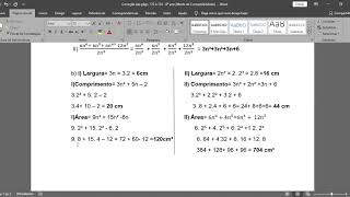 8ºs anos- Matemática- ProfªKátia- Correção págs.:122 a 124. Aula em 19/06