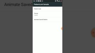 Color based pattern lock android