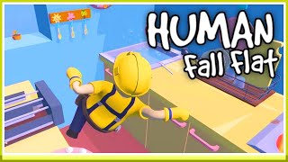 HELT SJUKT SVÅR BANA! - Human Fall Flat med Matinbum!