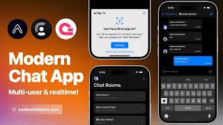 Build a Modern Multi-User Chat App with React Native, Expo, Clerk & Appwrite (Real-Time)