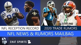Michael Thomas NFL Reception Record, Bengals Drafting Joe Burrow, OBJ & Cam Newton Trade Rumors