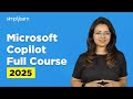 Microsoft Copilot Full Course 2026 |Microsoft Copilot Tutorial | Copilot For Beginners | Simplilearn